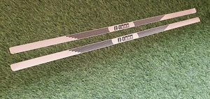 Nissan GTR R34 Z-tune Door sills entry plate VERY RARE (trims only) ztune BNR34 - Picture 1 of 3