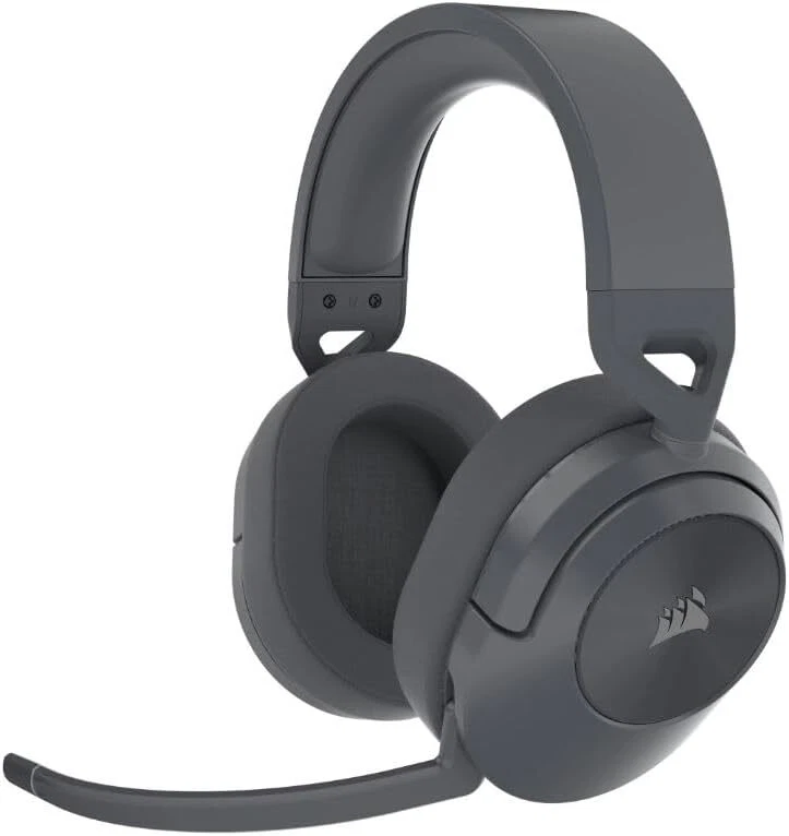 Corsair HS55 WIRELESS Gaming Headset - Dolby Audio 7.1 Surround Sound, - Grey - Image 1 of 4