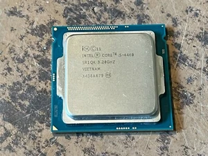 Intel Core i5 4460 Socket LGA 1150 3.2GHz SR1QK Quad Core CPU Processor WORKING - Picture 1 of 1