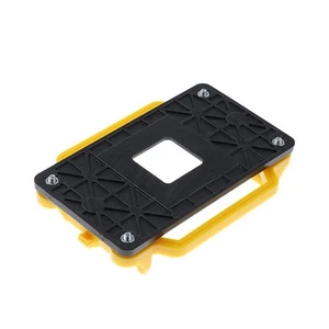 Support De Ventilateur De Refroidissement CPU Jaune Pour AM2 AM3 Avec Plaque - Photo 1/5