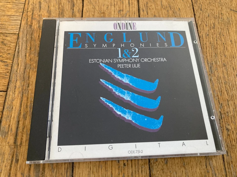 Englund: Symphonies 1 & 2 by Estonian Symphony Orchestra / Lilje (CD, 1990) Foto 1 de 3
