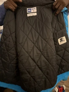 NFL Carolina Panthers Blue original jacket XL - Picture 1 of 5