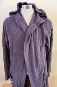 Barefoot Cozychic Lite Knit Ws 1X Style #QVXCL1324 Lavender Duster Cardigan - Bild 1 von 10