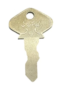 Old Antique Script Ford Model "T" Auto/Automobile Key #59 Loc#B70 - Picture 1 of 6