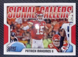 2018 Score Signal Callers #16 Patrick Mahomes II Chiefs - Bild 1 von 2