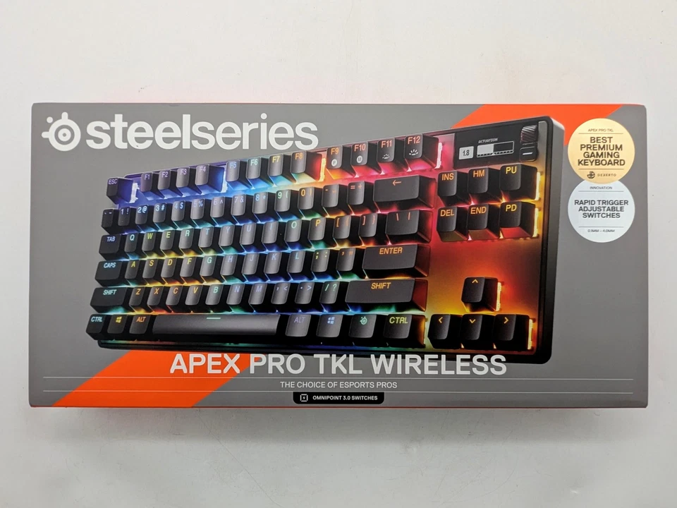 SteelSeries Apex Pro TKL 2023 RGB Gaming Keyboard - Ships Free - Image 1 of 4