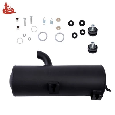 Комплект глушителя и прокладки для выхлопной системы Polaris Sportsman 700 ATV 1261223-489 - Изображение 1 из 4