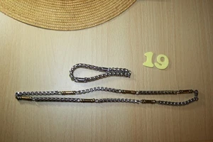 Edelstahl Schmuck KÖNIGSKETTE + Armband PANZERKETTE 60 cm + 22cm (k19) - Bild 1 von 4