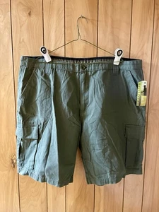 Size 46 Boy Scouts Of America Official Uniform Men’s Green Canvas Shorts BSA - Picture 1 of 5