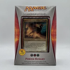 MTG Power Hungry Commander 2013 English Magic The Gathering Deck Sealed New - Picture 1 of 2