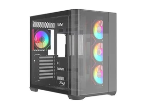 Rosewill ACA503B ATX Mid-Tower PC Gaming Gehäuse Curved Tempered Glass Side Panel, - Bild 1 von 9