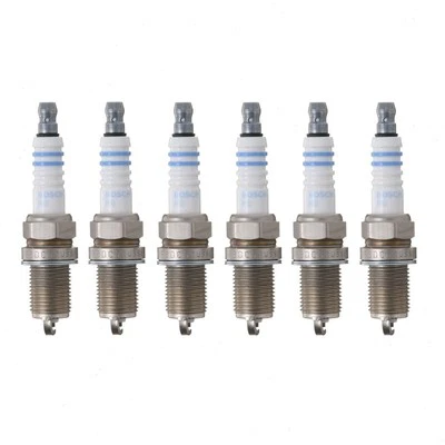 6 никелевых медных свечей зажигания Bosch для Mercedes-Benz E320 1994-1997 годов выпуска 3,2 л кв. - Изображение 1 из 4