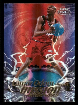 1999-00 Fleer Force Mission Accomplished Forcefield #MA2 Lamar Odom - Image 1 of 2