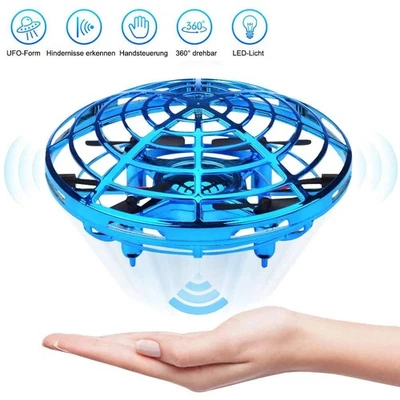 UFO Mini Drohne,UFO Flying Ball Fliegendes Spielzeug Helikopter 360° Rotierenden - Bild 1 von 4