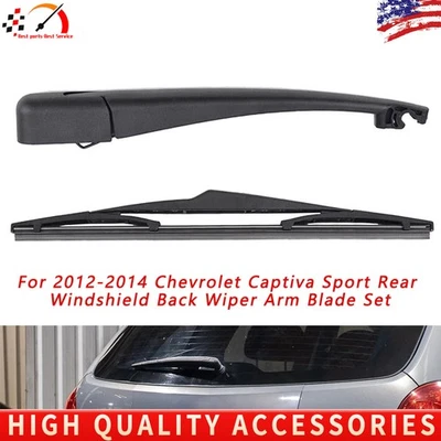 For 2012-2014 Chevrolet Captiva Sport Rear Windshield Back Wiper Arm Blade Set Foto 1 de 4