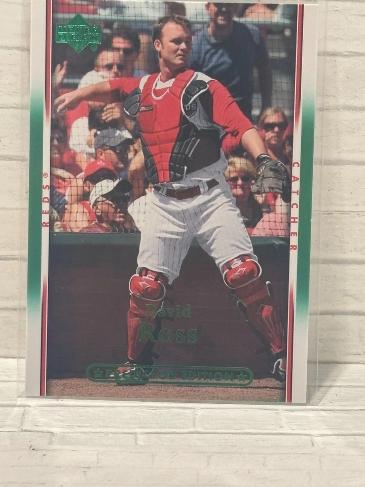 2007 Upper Deck Predictor Green (Rare Parallel)  #293 David Ross - Image 1 of 2