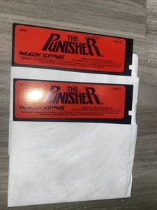 PARAGON SOFTWARE THE PUNISHER FLOPPY DISCS - Picture 1 of 4