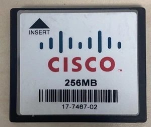 Carte Compact Flash Cisco 17-7467-02 256 Mo MC112 - Photo 1/2