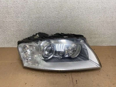 2006 - 2010 Audi A8 Right Passenger RH Headlight AFS Xenon HID OEM R7623 DW - Image 1 of 4