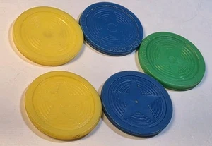 Lot of 5 Vtg Game Pieces 1976 Mr. Mouth Parker Bros/Tomy Game No.D-7010 - Picture 1 of 6