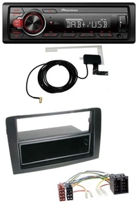 Pioneer 1DIN MP3 DAB USB AUX Autoradio für Fiat Idea (350 03-11) schwarz - Bild 1 von 9