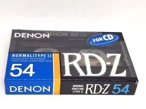DENON RD-Z 54 P  Blank Audio  Cassette Tape (Sealed)NEW - Picture 1 of 5