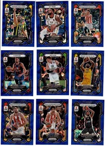 2023-24 Panini Prizm Euroleague Basketball /125 Blue Ice Parallel PICK YOUR CARD - Picture 1 of 4