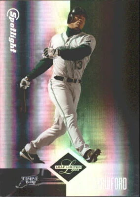 2004 Leaf Limited Silver Spotlight #239 Carl Crawford /50 - NM-MT - Image 1 of 2
