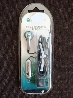 Genuine Sony Ericsson HPB-60 Handsfree D750i K750 W800 Sealed Blister Original - Image 1 of 2