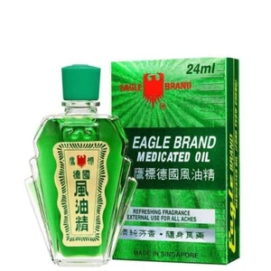 Eagle Green Medicated Oil Red Logo 24ml - Picture 1 of 1