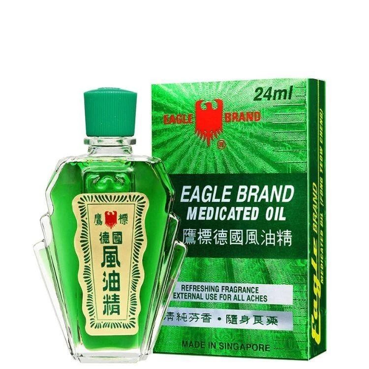 Eagle Green Medicated Oil Red Logo 24ml - Image 1 of 1