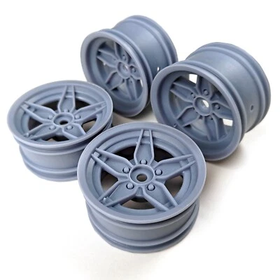 1:10 1/10 Scale and M-scale RC Wheels Rims For Lancia Stratos Rally Car bodyset - Image 1 of 4
