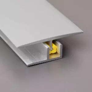 Übergangsprofil Bodenprofil Teppichschiene Fugenprofil Alu silber B40mm - Bild 1 von 2