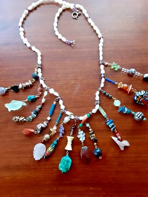 Fetiche, collar festón, inspirado en el suroeste Foto 1 de 4