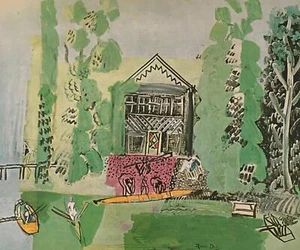 Raoul Dufy Oarsmen on the Marne 1925 17"x 22" Archival Art Print - Picture 1 of 1