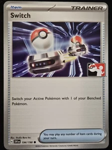 Switch 194/198 Play! Prize Pack Series 3 Promo Pokémon Trading Card Game 2023 NM - Picture 1 of 2