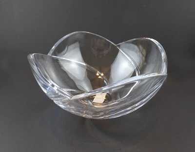 Crystal Bowl MIKASA CACHET 8” SLOVENIA Collectible Decorative XY 676/720. - Image 1 of 4
