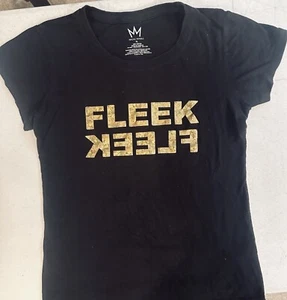 Official Nicki Minaj Apparel “Golden Fleek” Girls T Shirt (XL) - Picture 1 of 5