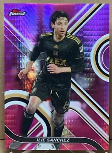 Ilie Sanchez 2022 Topps Finest MLS #95 Pink Prism Refractors 034/125 - Picture 1 of 2