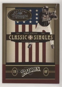 2005 Donruss Classics Classic Singles /400 Tony Gwynn #CS-28 HOF