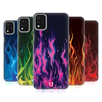 FUNDA DE GEL SUAVE HEAD CASE DESIGNS HOT ROD FLAMES PARA TELÉFONOS LG 1 Foto 1 de 4