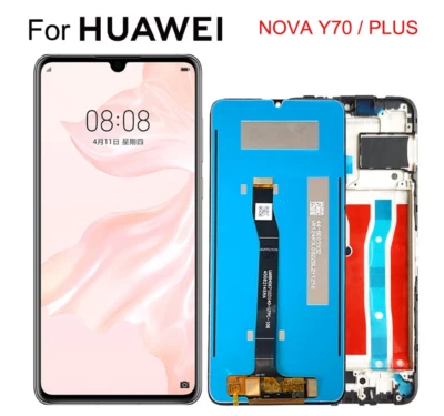 OEM For Huawei Nova Y70 PLus MGA-LX9 LCD Display Touch Screen Digitizer + Frame - Image 1 of 4