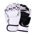 Mma Gloves, Kickboxing Gloves, Half Finger Comfortable Martial Arts Bag Gloves,
