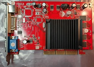 GeForce 6200A 256 MB 128-Bit AGP DVI-I, VGA, S-Video (GF6200) Guaranteed - Picture 1 of 2