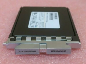 Disque SSD Cisco UCS-C3X60-G2SD48 480 Go basse hauteur SATA 6 Go/s 2,5 pouces - Photo 1/5