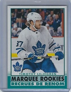 2020-21 O-Pee-Chee Retro #501 Timothy Liljegren Rookie Card   - Picture 1 of 2