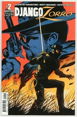 DJANGO / ZORRO #2 Cover B Francavilla Vertigo Comics Tarantino Wagner Unchained - Image 1 of 2