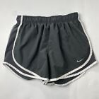 Nike Womens Running Shorts Gray Athletic Active Built In Liner Lined Size Medium
