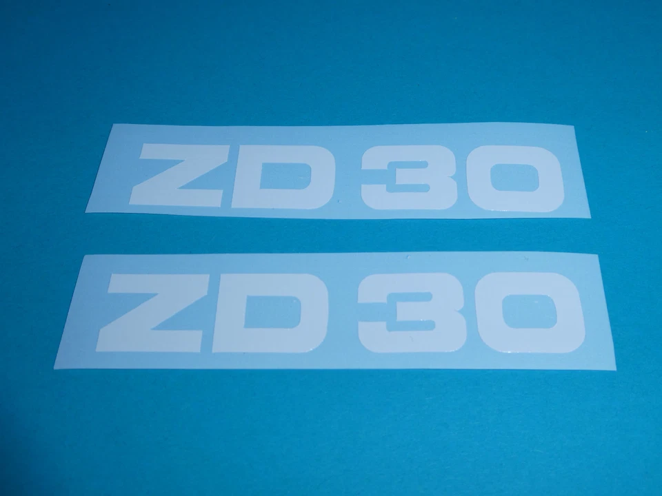 Zündapp ZD 30 Aufkleber Verkleidung Schriftzug Dekor weiß 446-10.132 Typ 446  - Bild 1 von 1