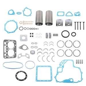 Kit de reconstrucción de revisión de motor Z482 STD para tractor KUBOTA T1600H con revestimiento - Imagen 1 de 24
